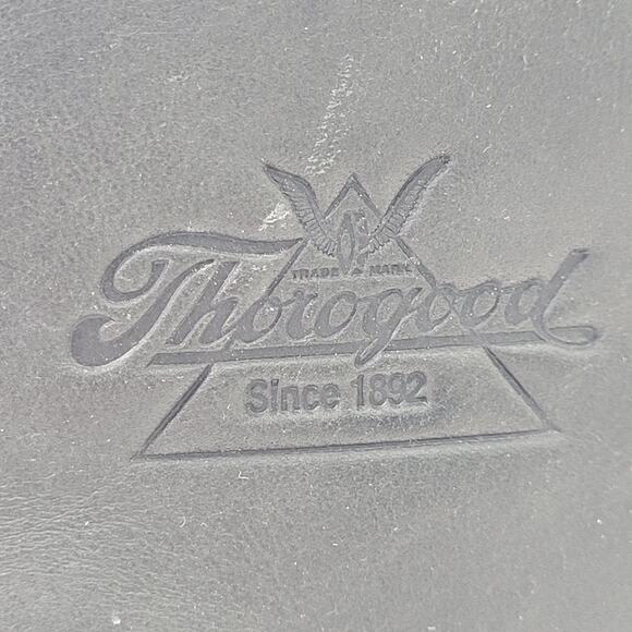 Thorogood 299 Railroad Steel Toe Thinsulate Ultra Black Leather Boots Sz 12 - Picture 6 of 9